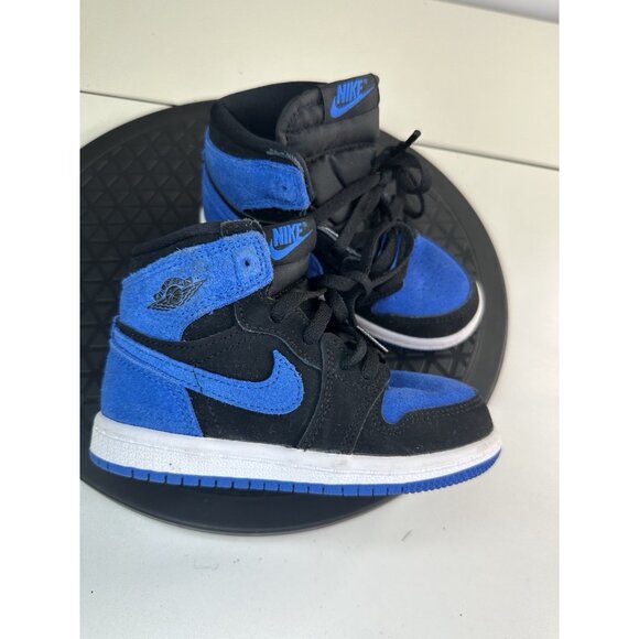 Nike Air Jordan 1 Retro High OG ‘Royal Reimagined’ FD1413-042 (Kid’s Size 8C) - Picture 1 of 7